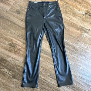 GAP faux leather pants